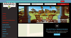 Desktop Screenshot of declicimmobilier-reunion.com